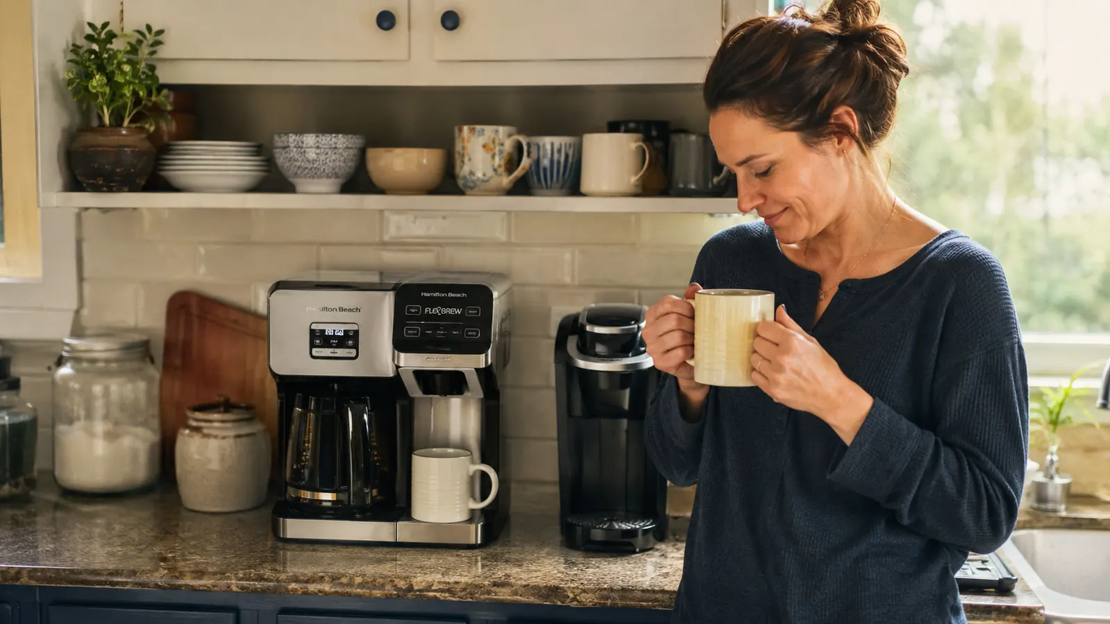 Hamilton Beach 2-Way Brewer vs a Keurig Mini: Which Fits a Small Kitchen Family